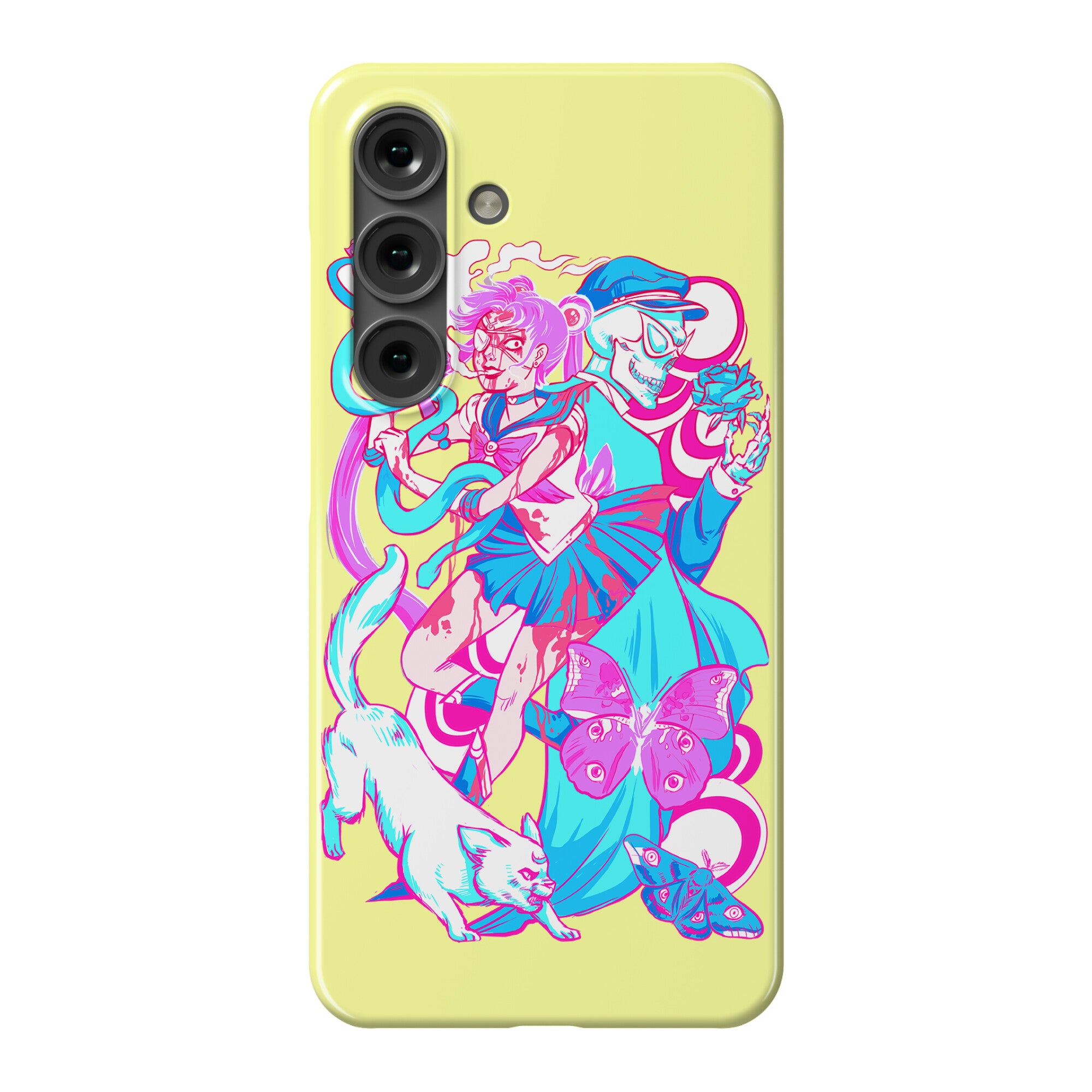 Rainbow Horror Senshi Parody Phone Case